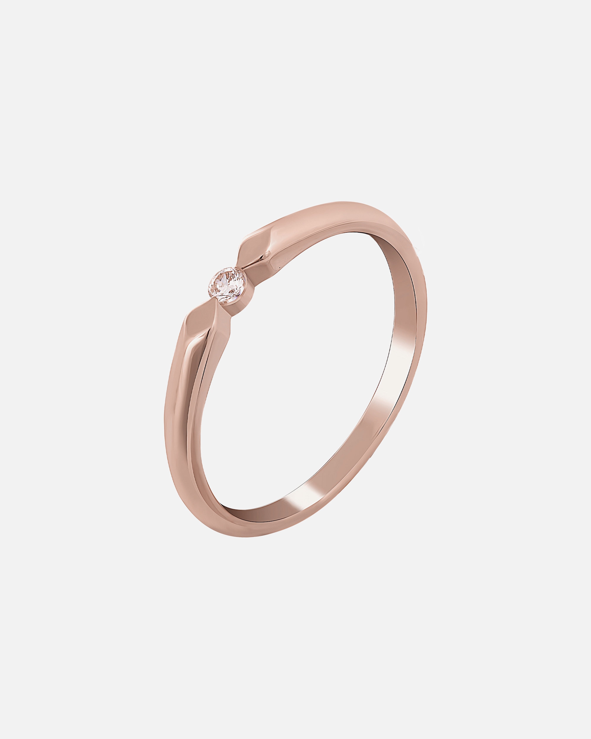 Ring für Weiblich caï Ring 925/- Sterling Silber Zirkonia 058 (18,5)