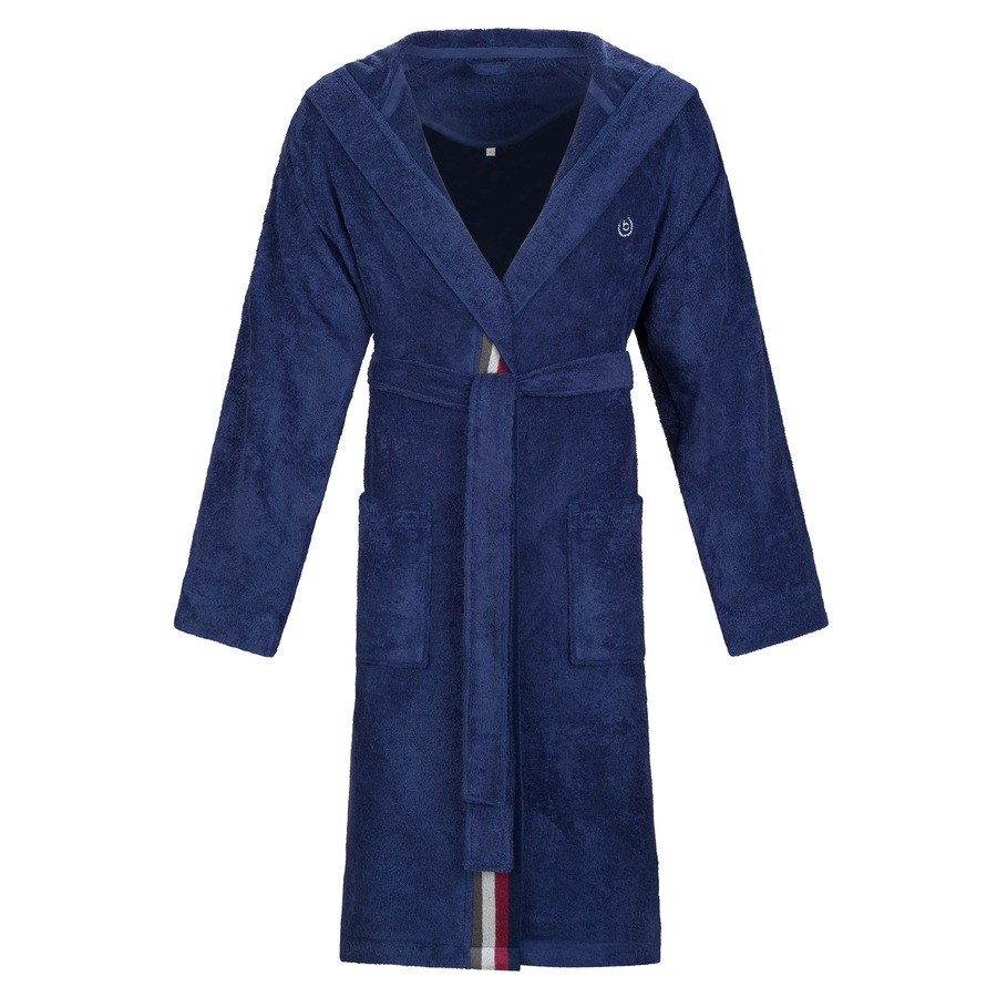 Bugatti Bademäntel Herren Kapuze Decimo marine blau - 493 XL