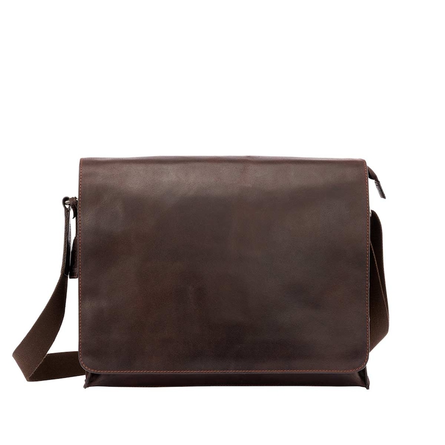 Leonhard Heyden Dakota Umhängetasche L Braun Herren