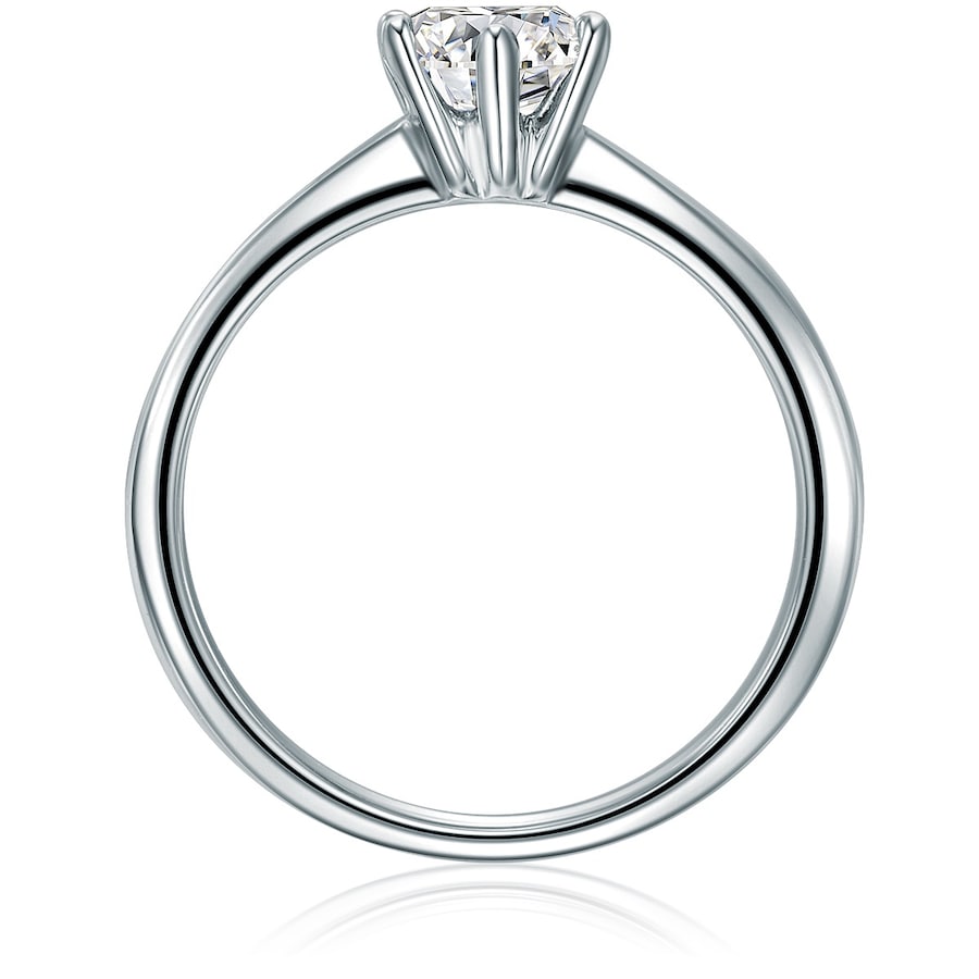 Trilani Ring aus Sterling Silber in silber mit Zirkonia 62 Damen