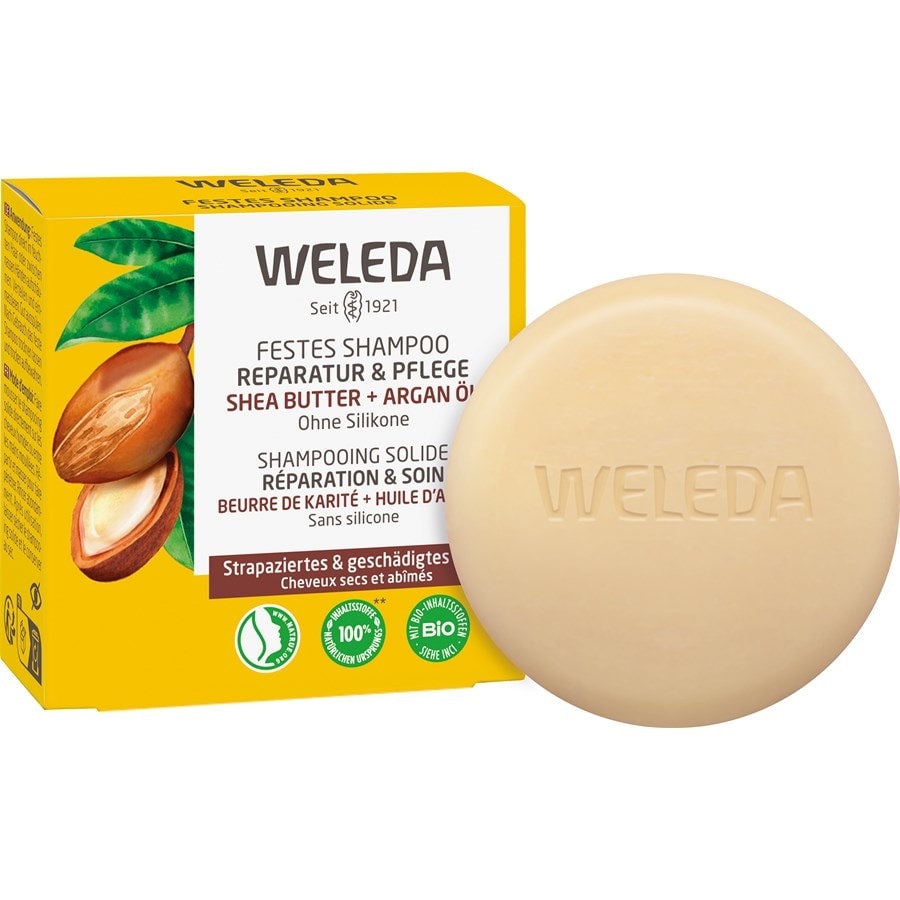 Weleda Für strapaziertes & geschädigtes Haar Festes Shampoo Reparatur & PflegeHaare | 50.0 g | 239,80 / 1.0 kg