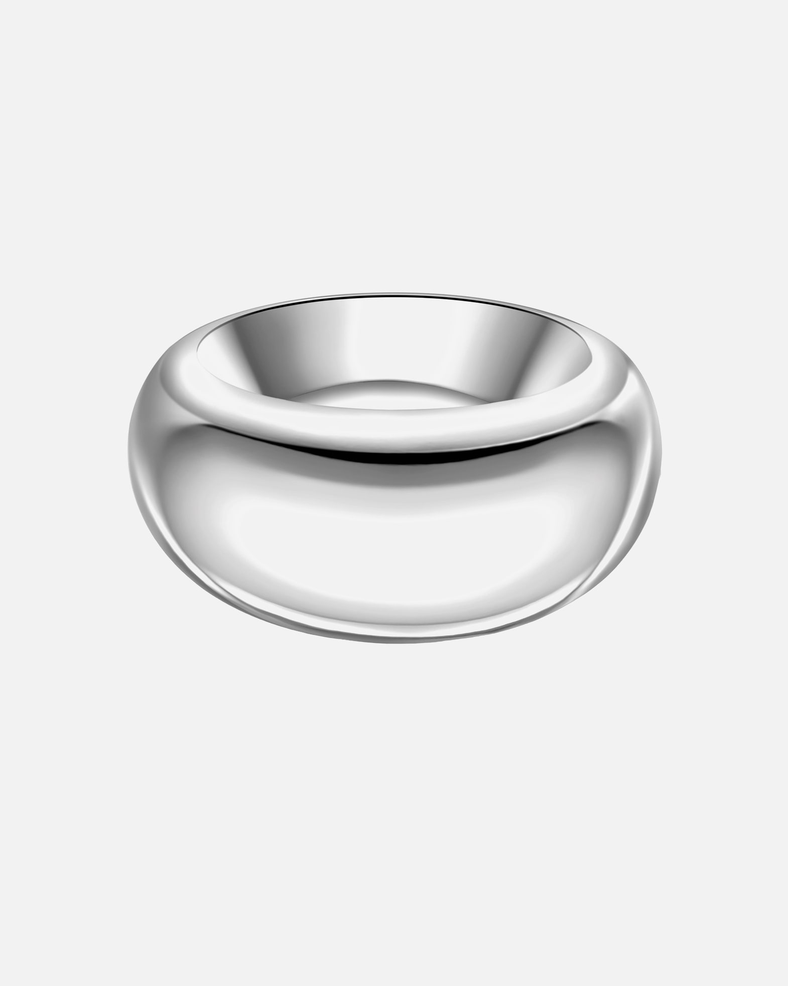 Ring für Weiblich Yokoamii Ring aus Messing in silber 58