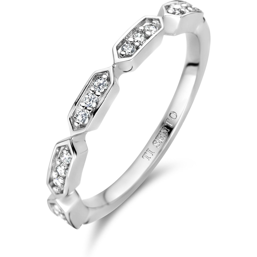 TI SENTO - Milano Damenring 925er Silber 50 Damen