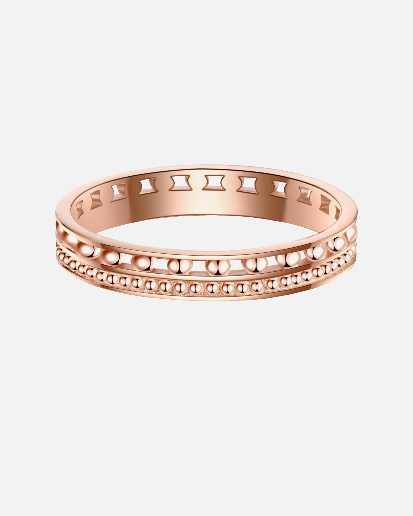 Ring für Weiblich Glanzstücke München Ring Sterling Silber in Roségold 58