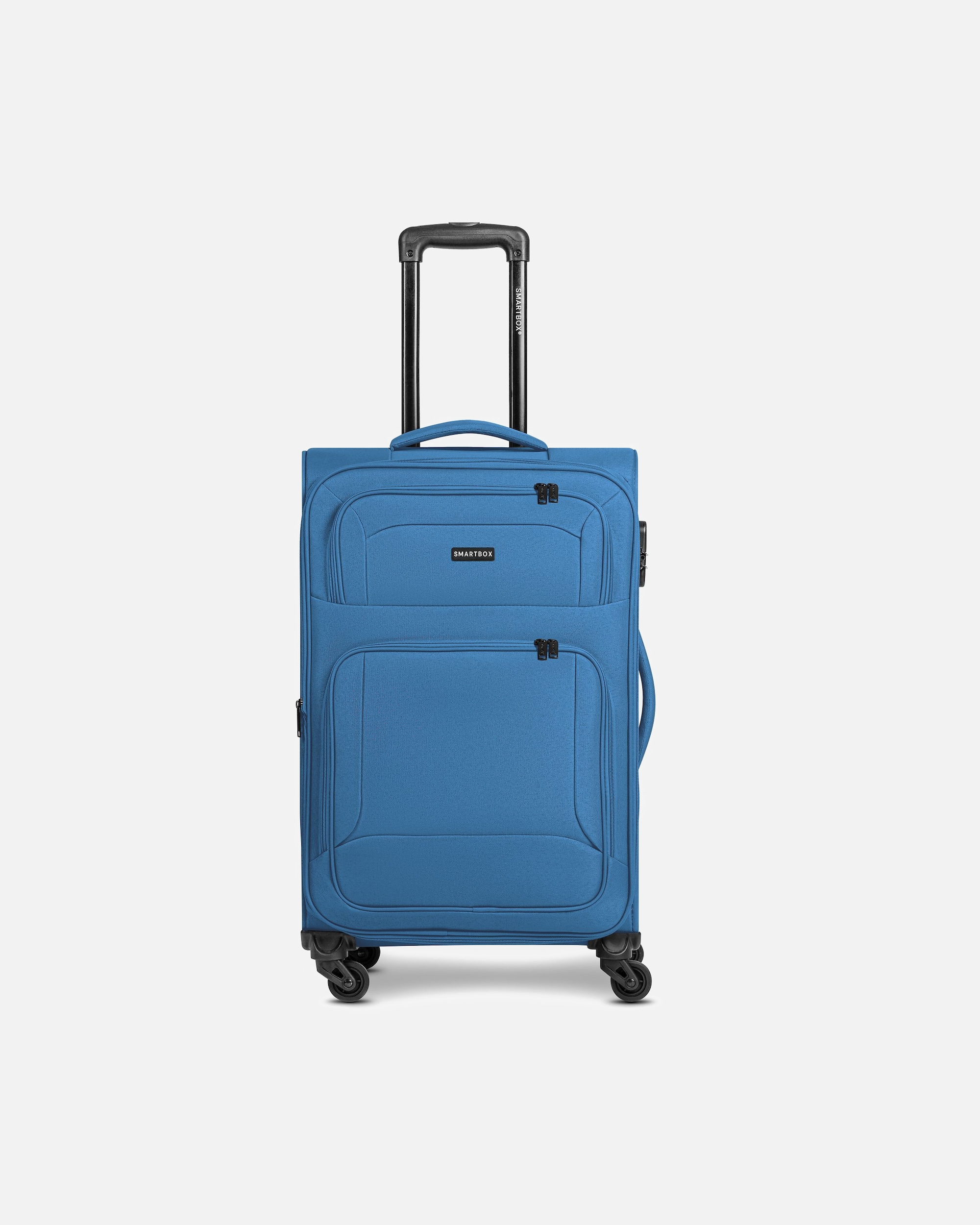 Koffer für Männlich Smartbox Default Brand Line Edition 04 4 Rollen Trolley 67 cm mit Dehnfalte slate-blue