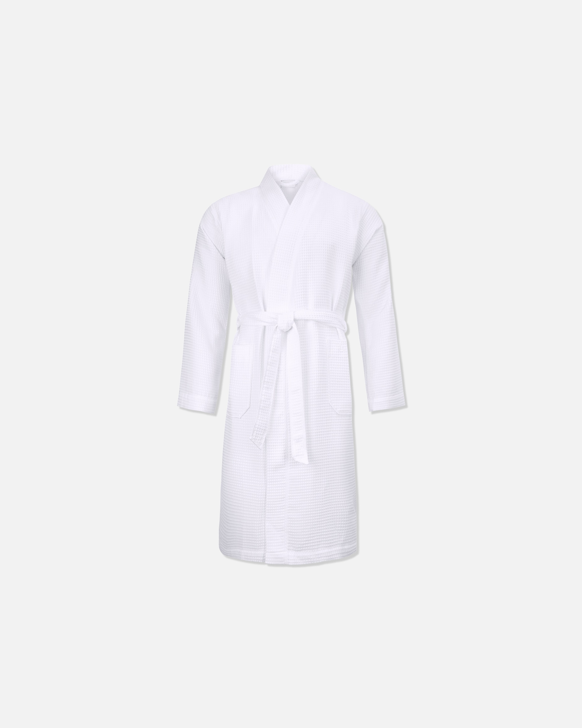 Bademantel für Unisex Möve Kimono Homewear snow