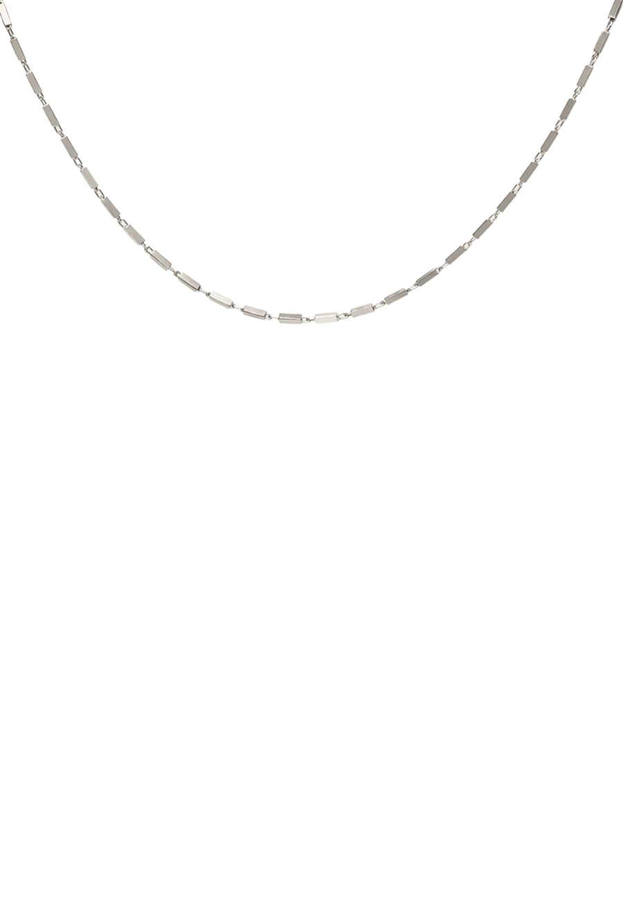 Stilnest Brick Choker 925 Sterling Silber silberfarben Damen