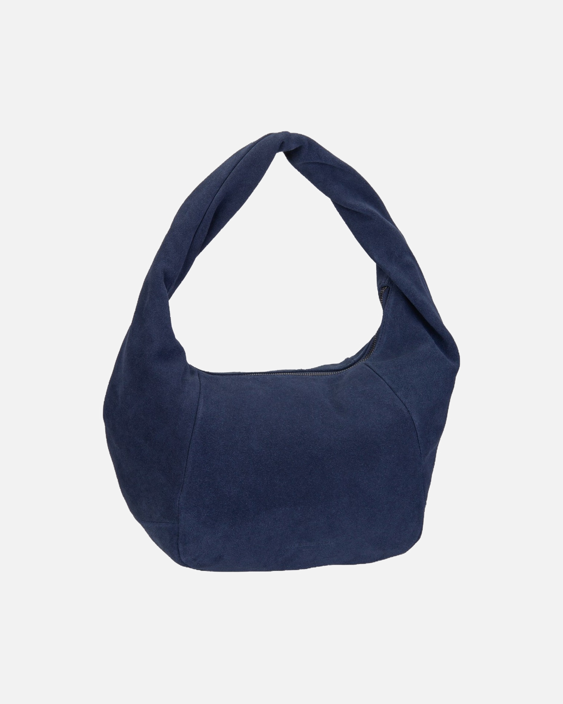 Handtasche für Weiblich Liebeskind Handtasche Farrah II Hobo M Hydro Suede Peacoat