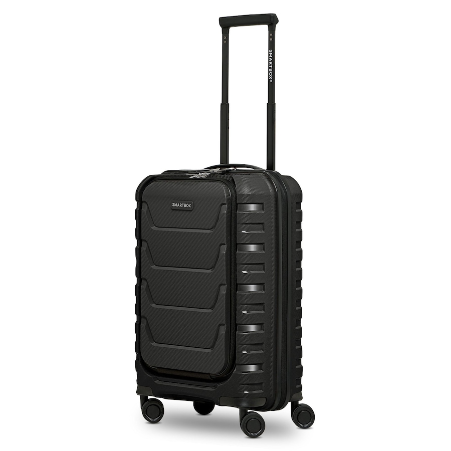 Smartbox Edition 01 4 Rollen Kabinentrolley 55 cm Laptopfach black Schwarz Herren