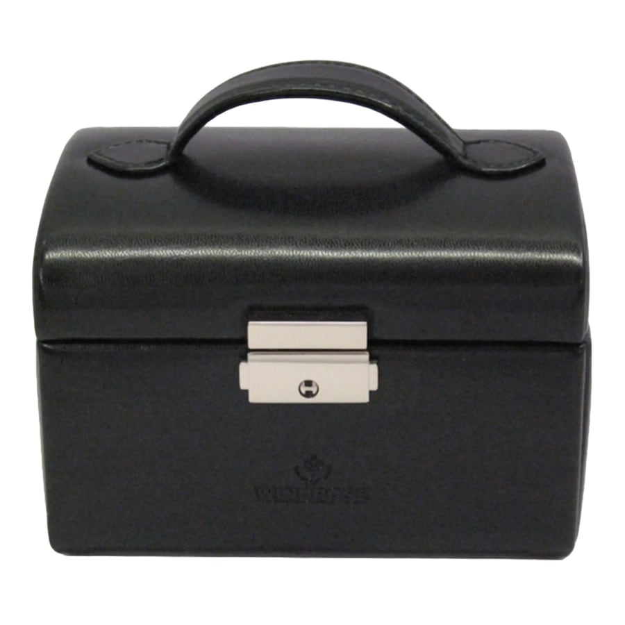 Windrose Merino Schmuckkasten schwarz Schwarz Damen