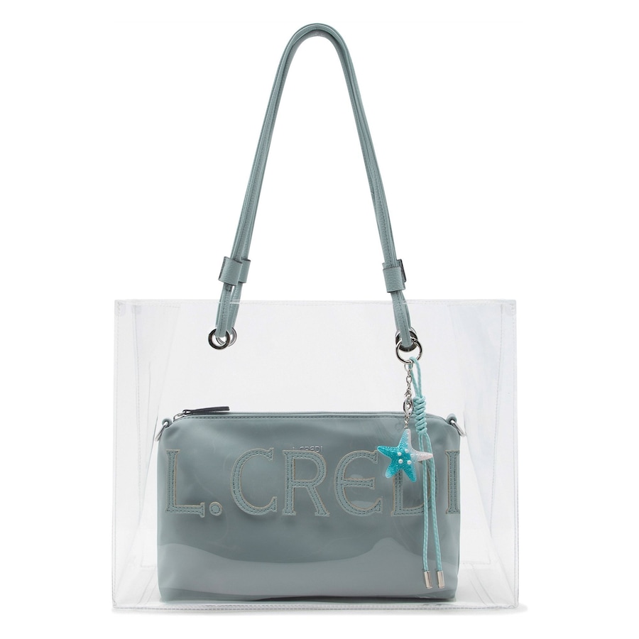 L.CREDI Reja Shopper mint blue Violett Damen