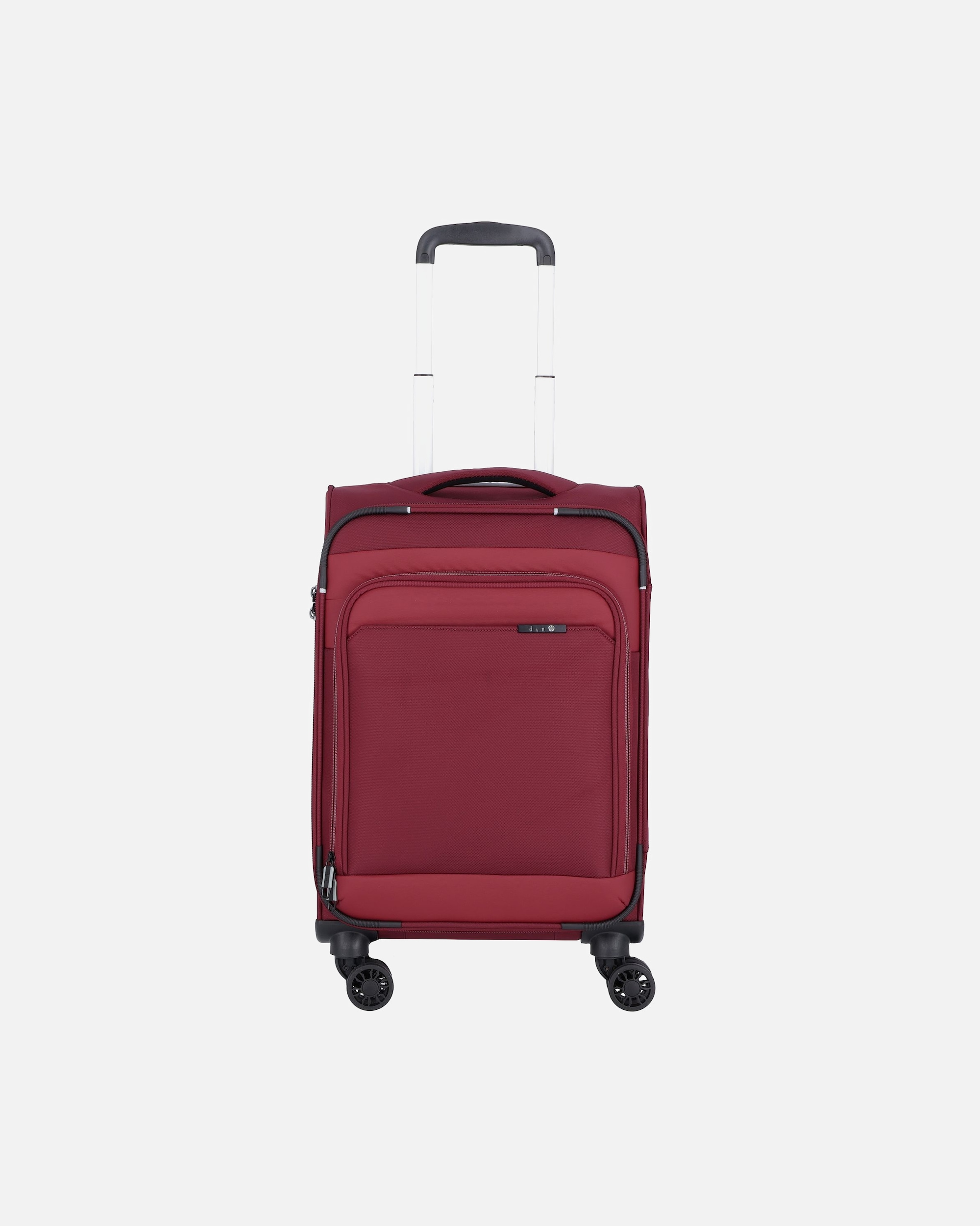 Handgepäckkoffer für Männlich d & n Travel Line 9504 4 Rollen Kabinentrolley S 55 cm dark red