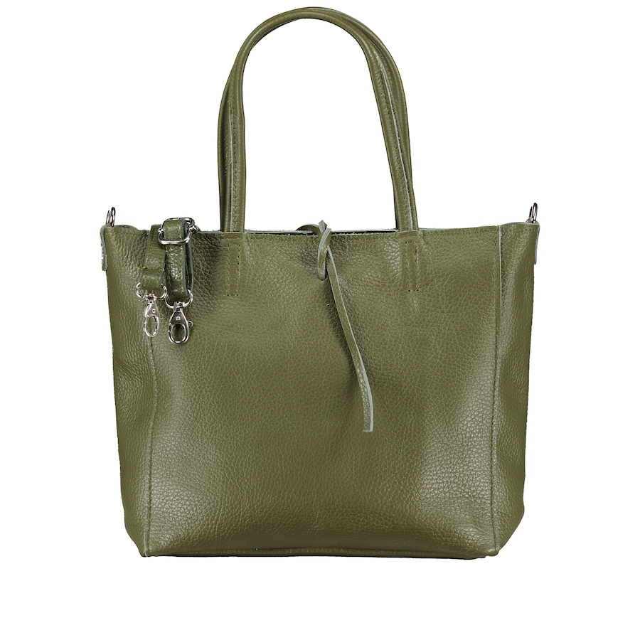 Hausfelder Manufaktur Handtasche Dollaro Oliv Damen