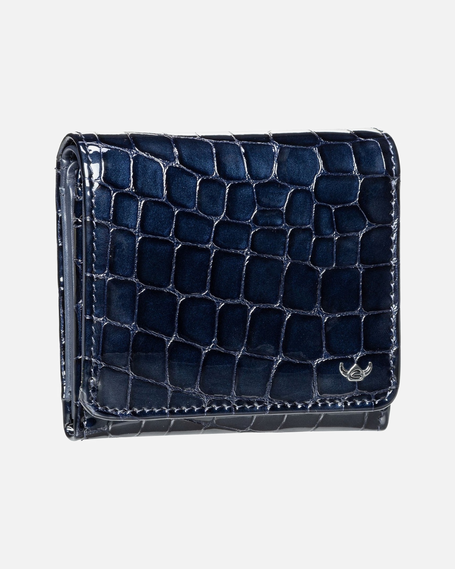 Portemonnaie für Weiblich Golden Head Geldbörse Cayenne RFID Protect 3335 Nachtblau