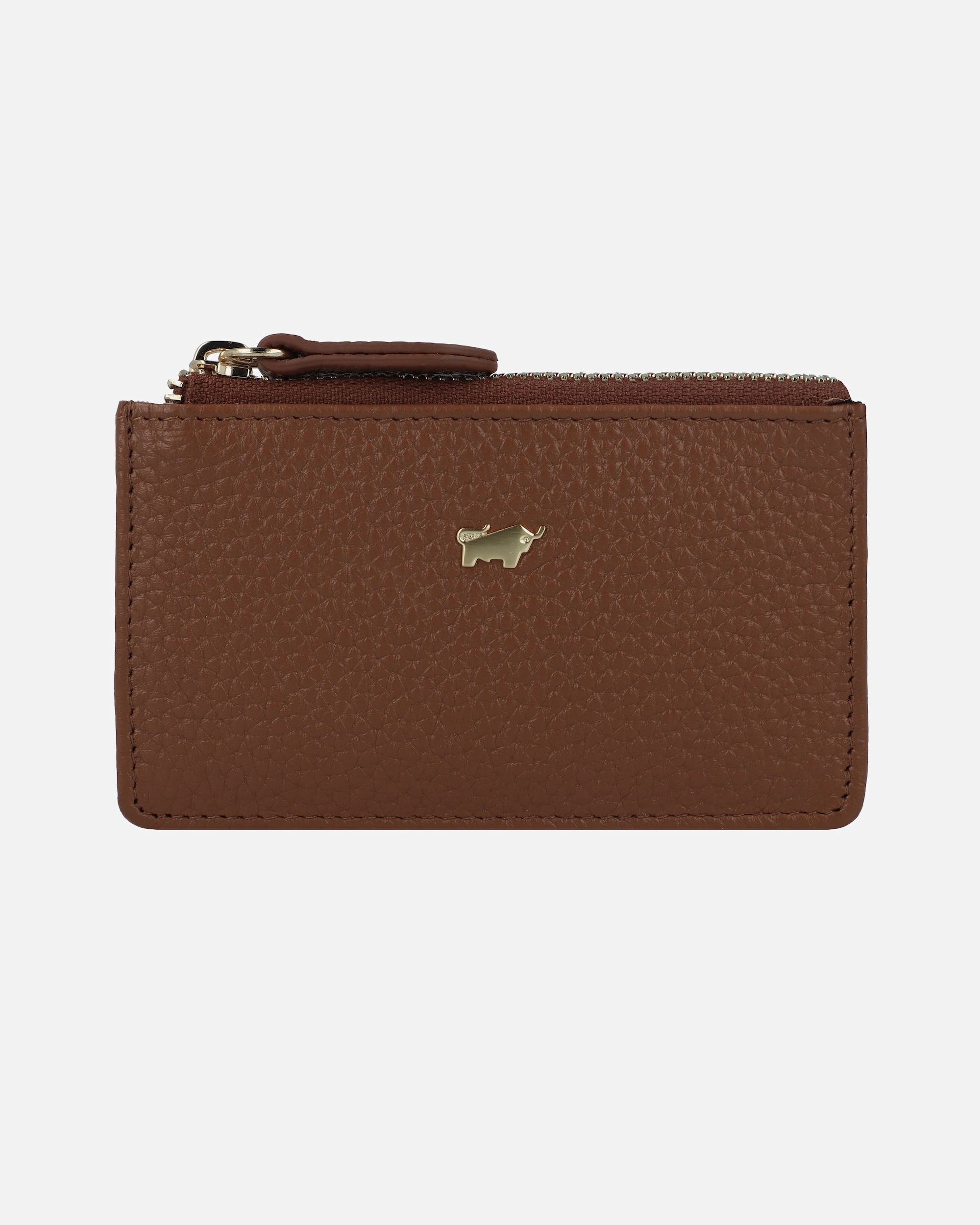 Etui für Weiblich Braun Büffel Schlüsseletui Asti saddle brown