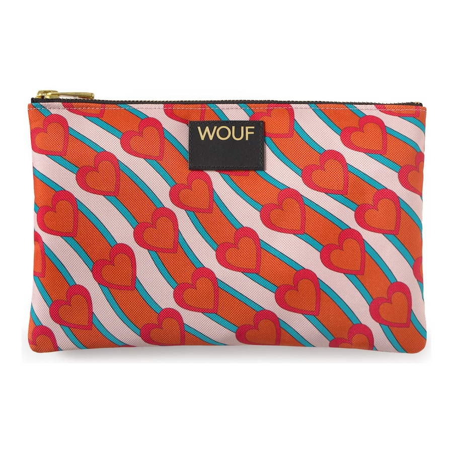 Wouf Daily Kosmetiktasche heartbeat Coral Damen