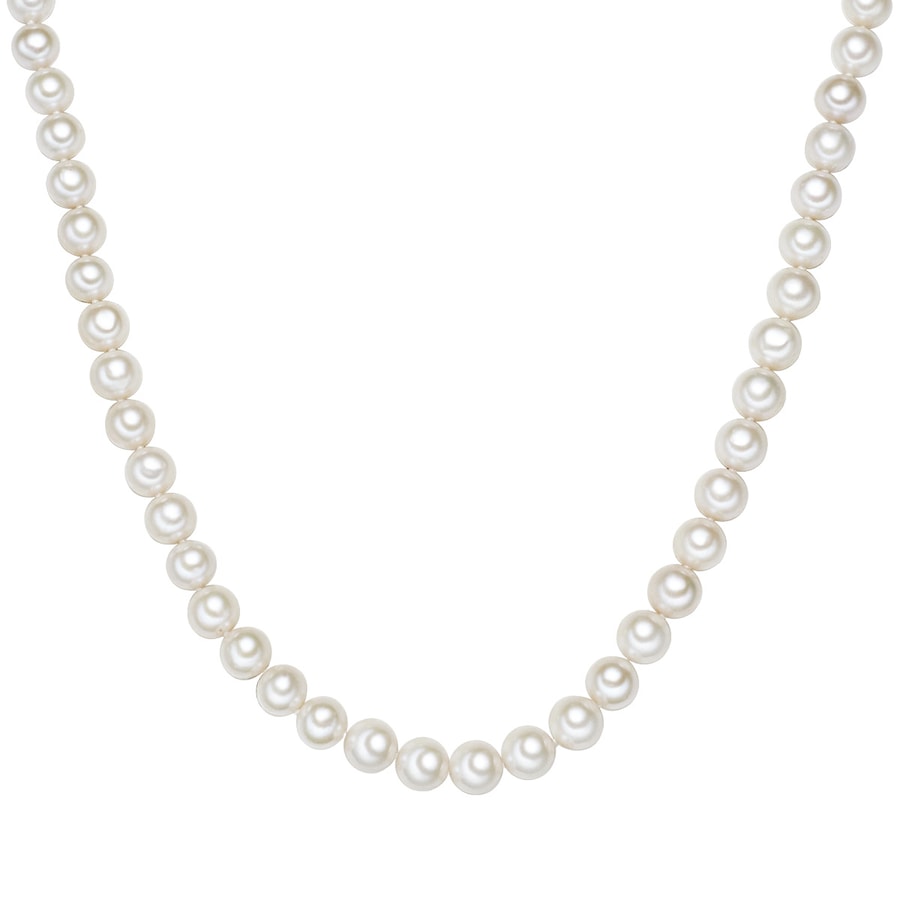 Valero Pearls Kette 925er Silber, Perle 60,0 cm Damen