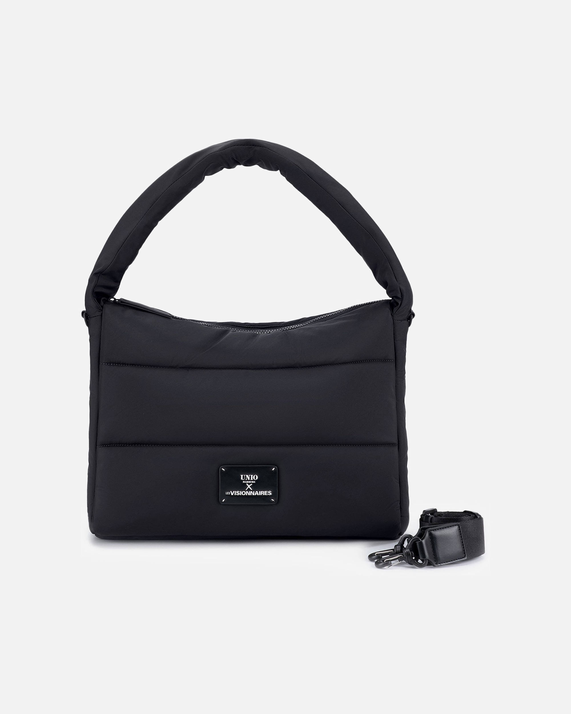 Tasche für Weiblich LES VISIONNAIRES Default Brand Line Unio Hobo Schultertasche black
