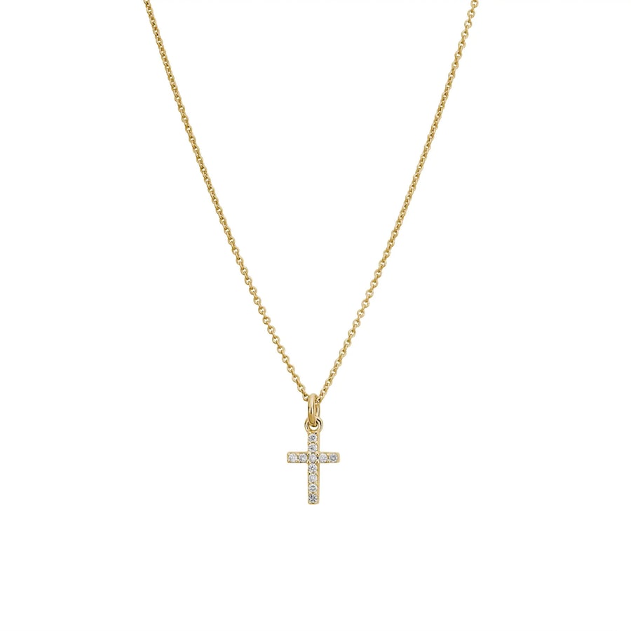 Lyomi Anhänger mit Kette 585/- Gold Diamant Lab Grown weiß 0,09ct. 45,0cm Damen