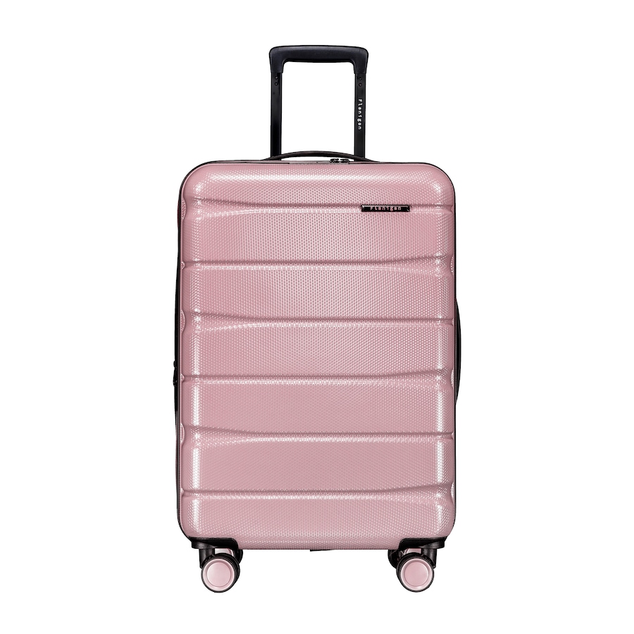Flanigan Koffer FLA13 erweiterbar Größe M Shiny Rose Damen