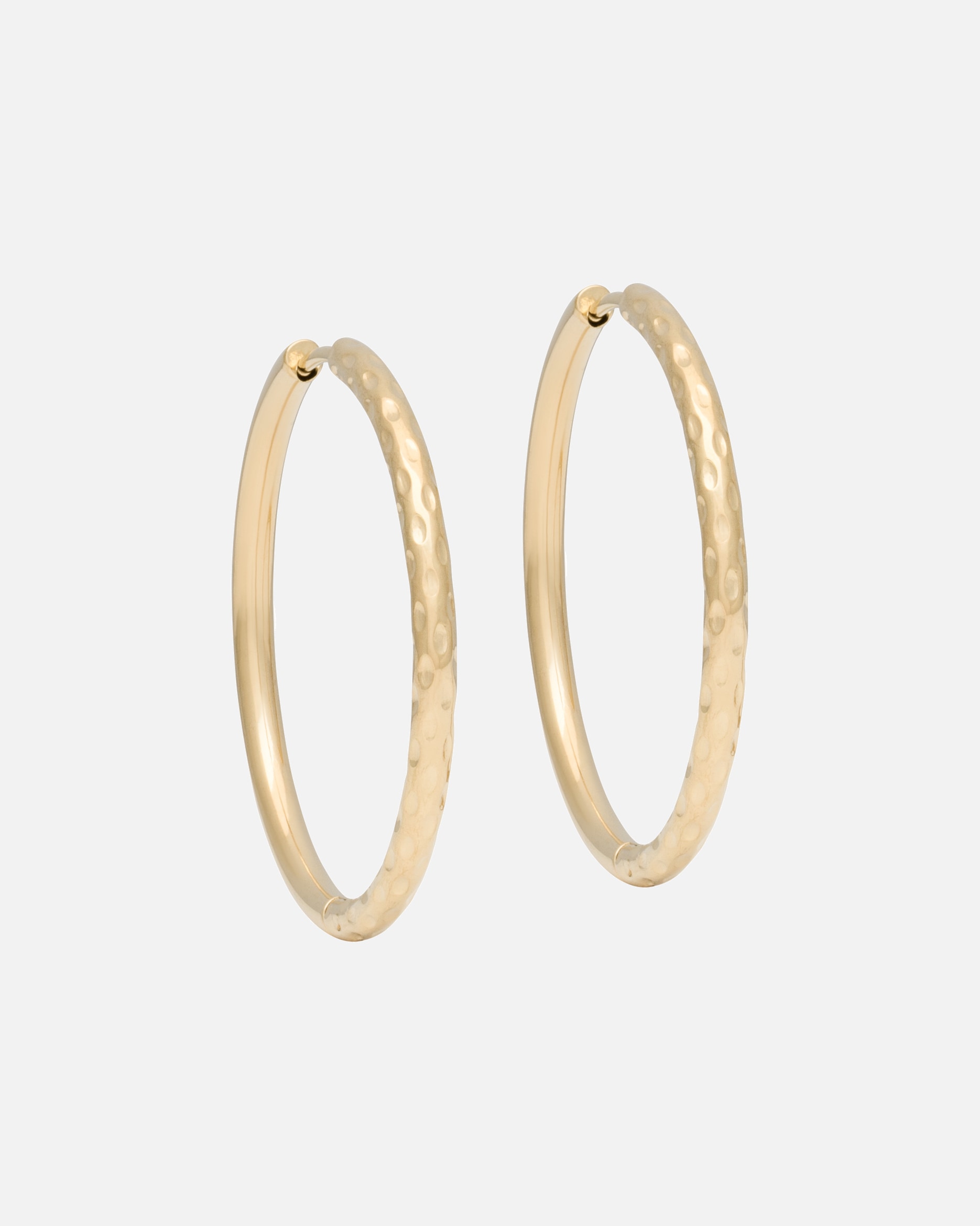 Ohrringe für Weiblich A&C Oslo – Nordic Design Jewellery Default Brand Line Ohrhänger 'Steel - Raw Coll' gold