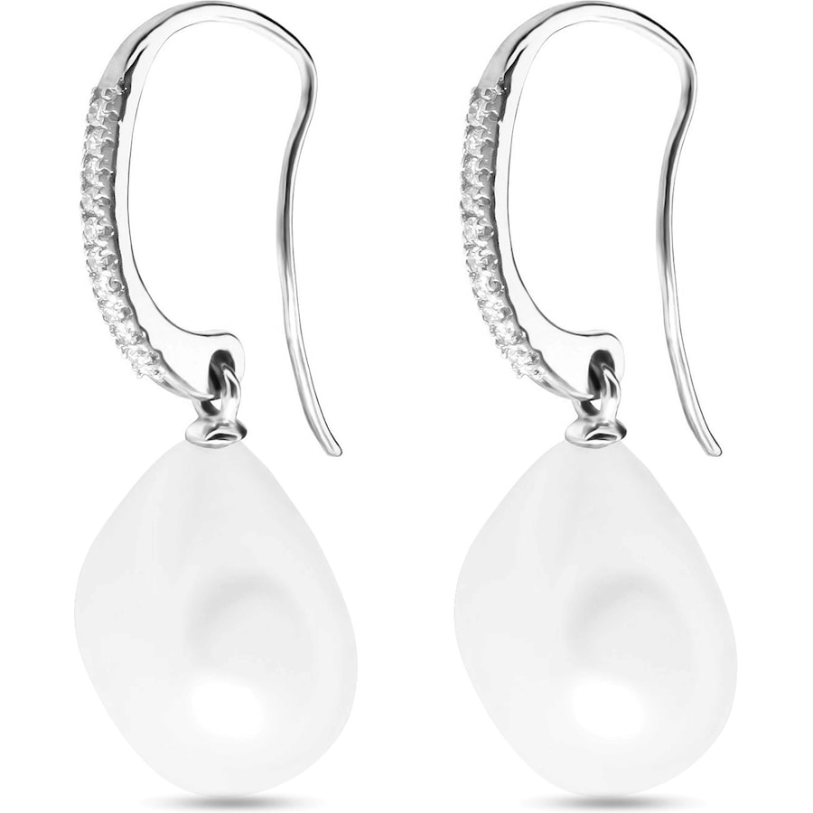 YAMŌKO Ohrhänger 585er Weißgold One Size Damen