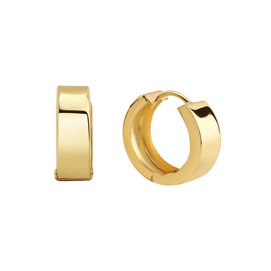 Fascination by Ellen K. Ohrringe 333/- Gold ohne gelb vergoldet Damen