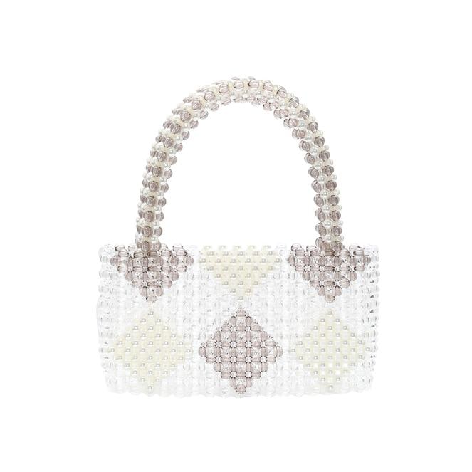 FELIPA Handtasche Wollweiss Mehrfarbig Damen