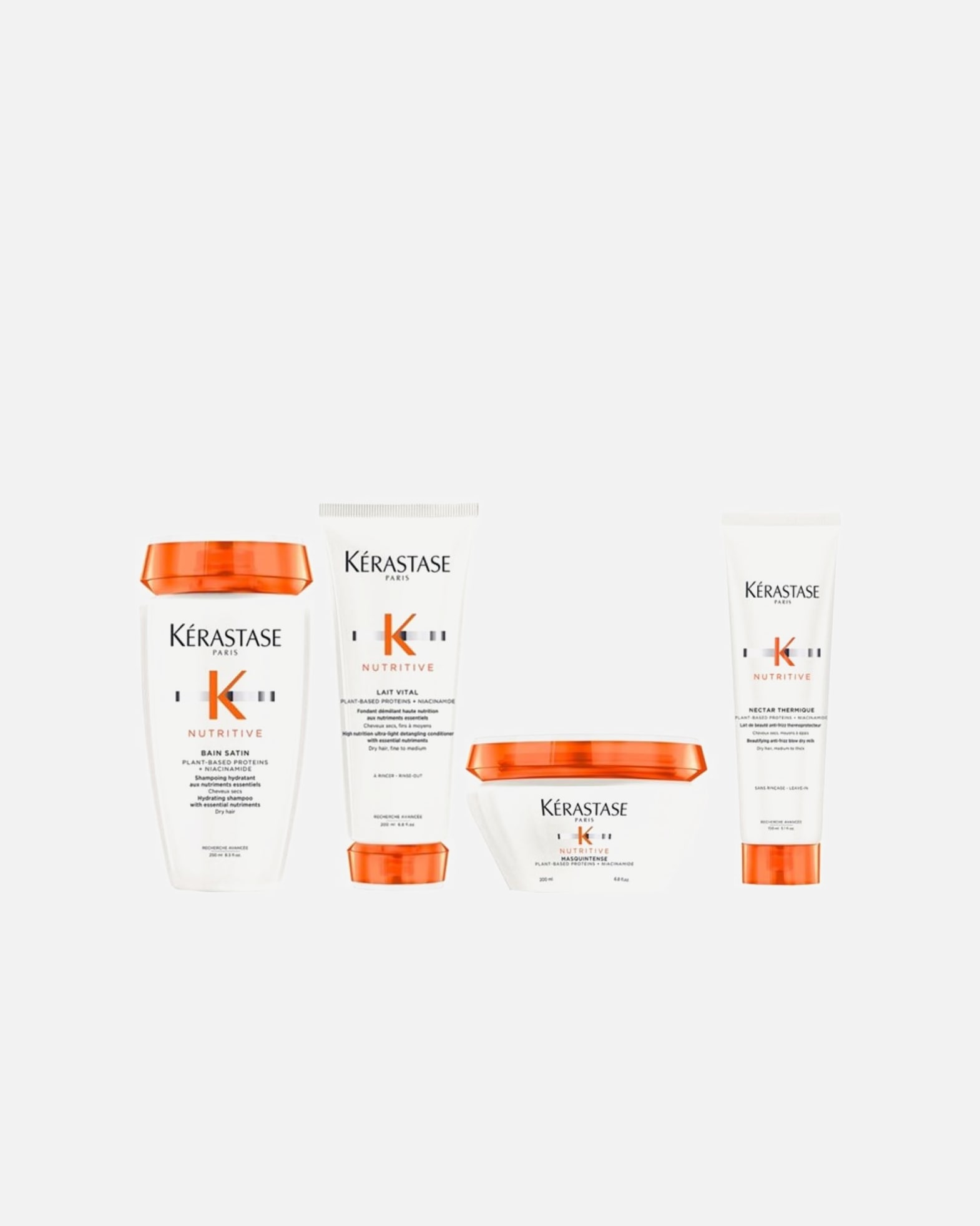 Haarpflegeset für Weiblich Kérastase Nutritive 4er Set (Bain / Lait Vital / Masque / Nectar Thermique) 1 Stück