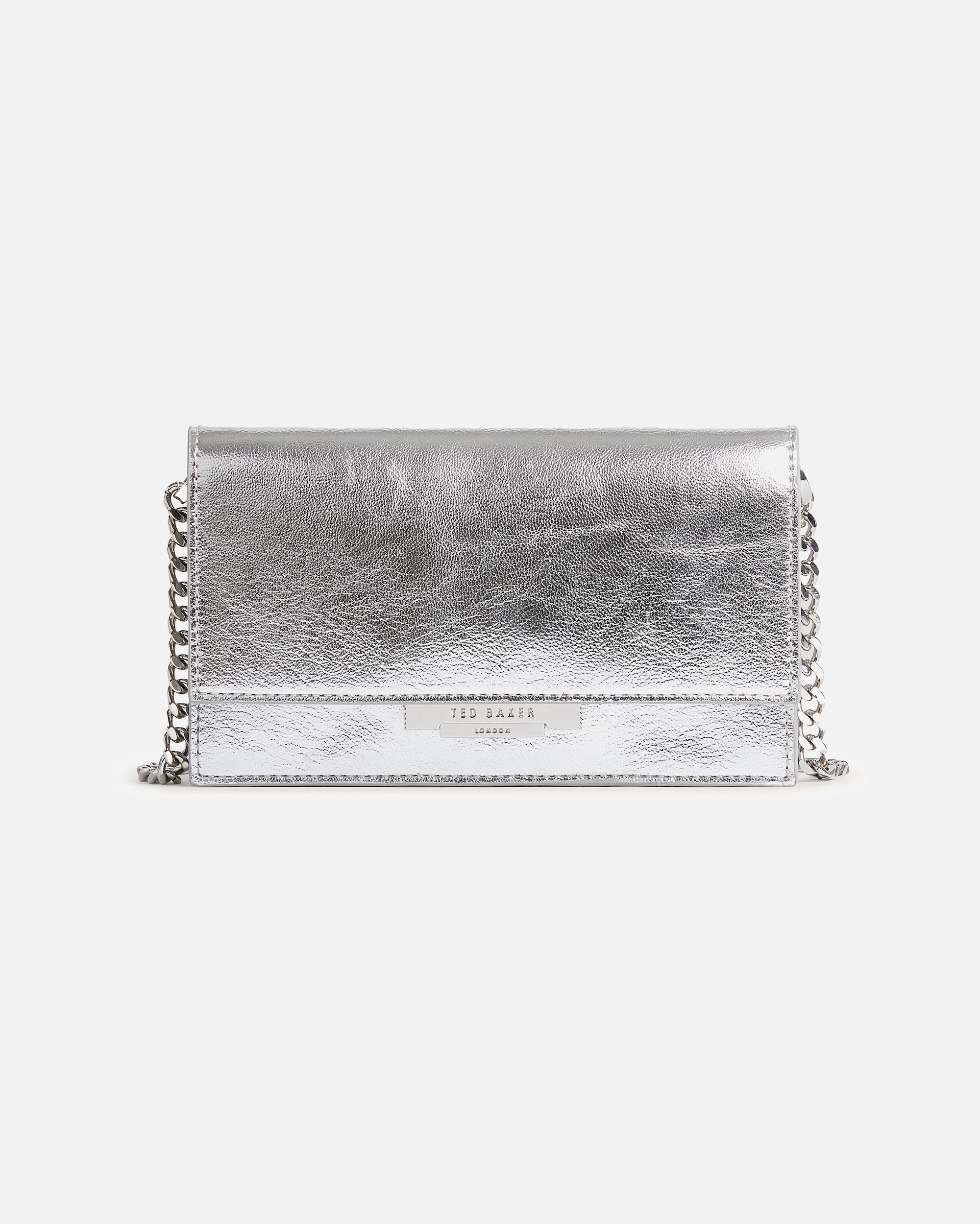 Tasche für Weiblich Ted Baker Mahiria Clutch silver-col
