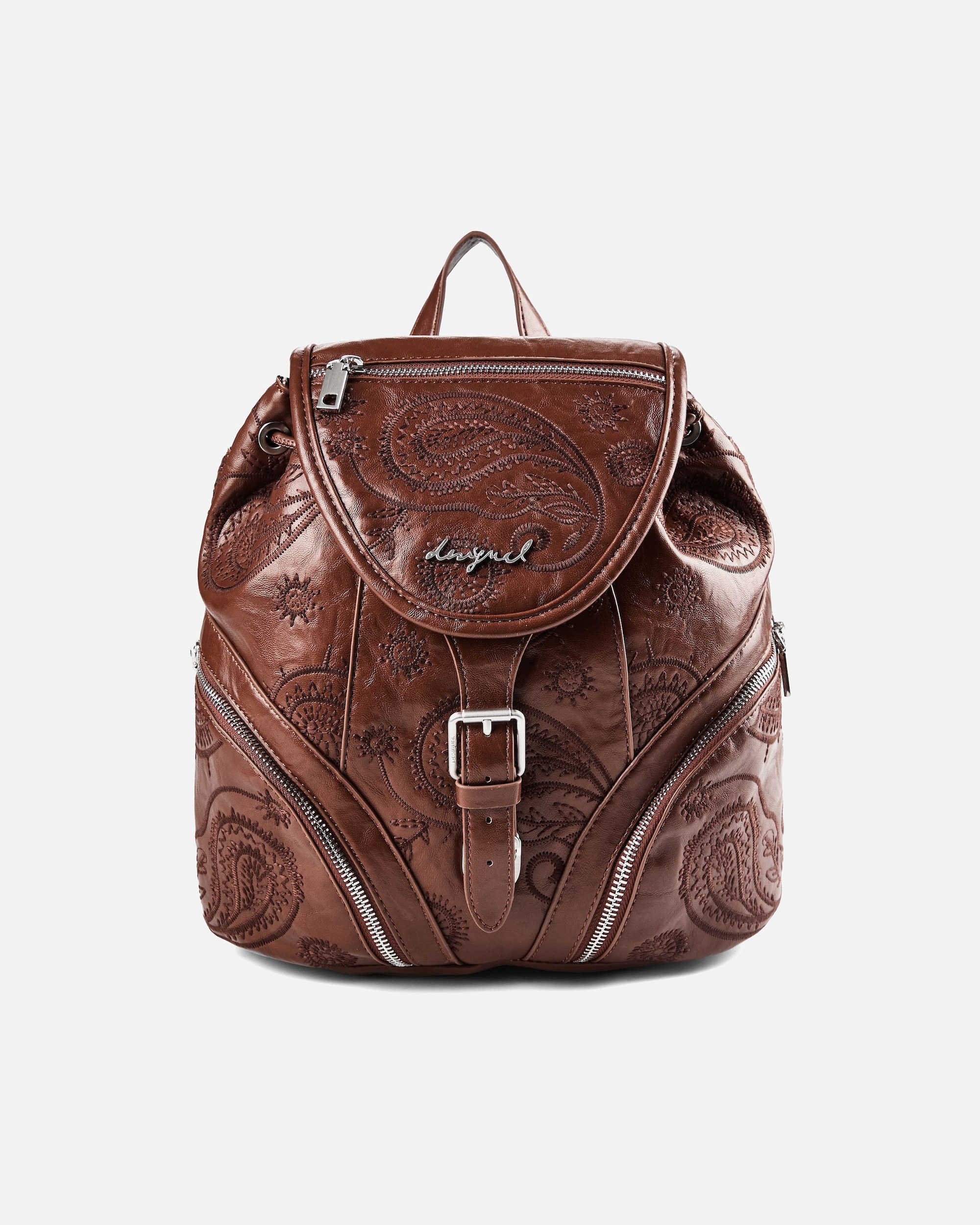 Rucksack für Weiblich Desigual Siroco Tula City-Rucksack braun