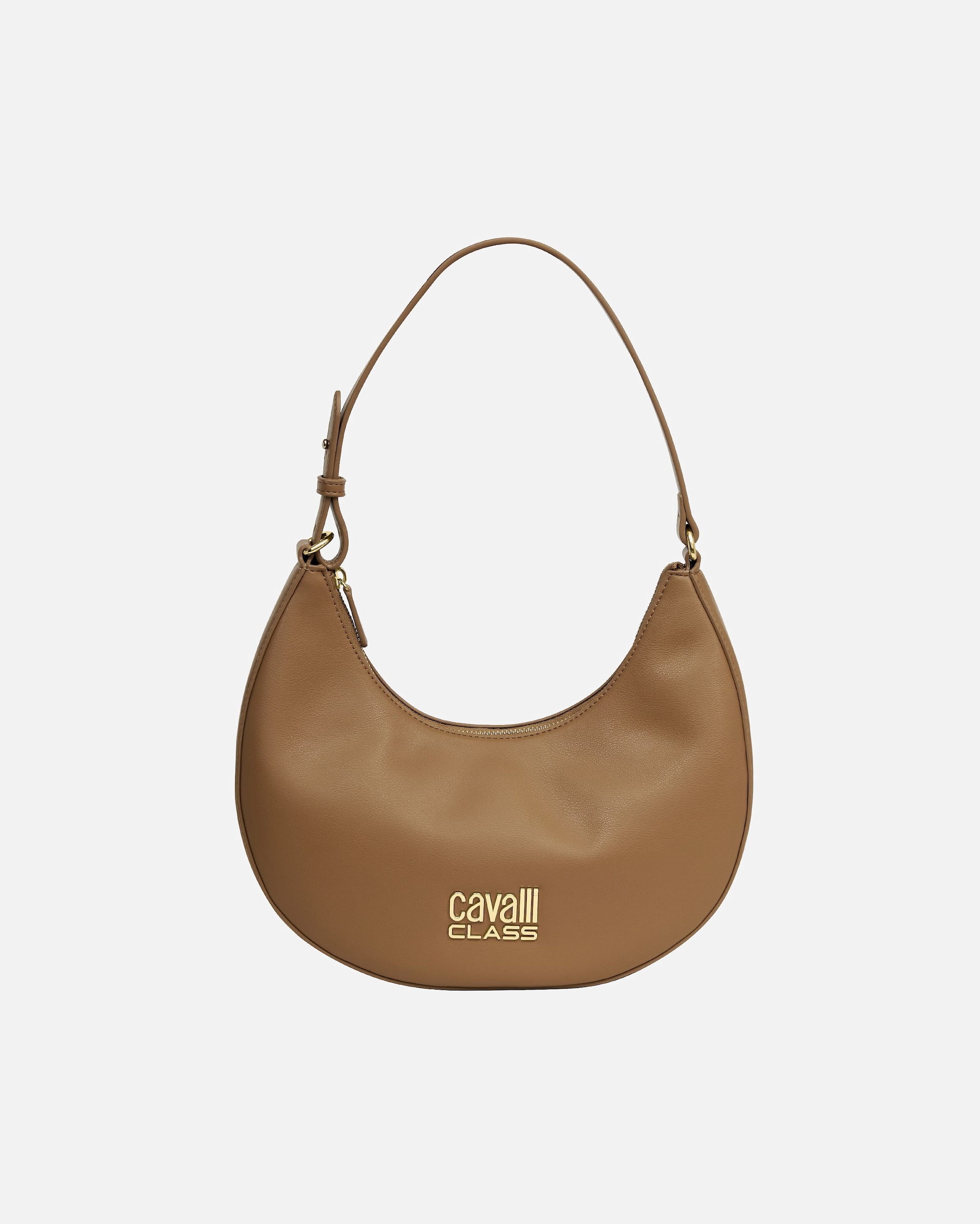Clutch für Weiblich Cavalli Class Default Brand Line Schultertasche camel
