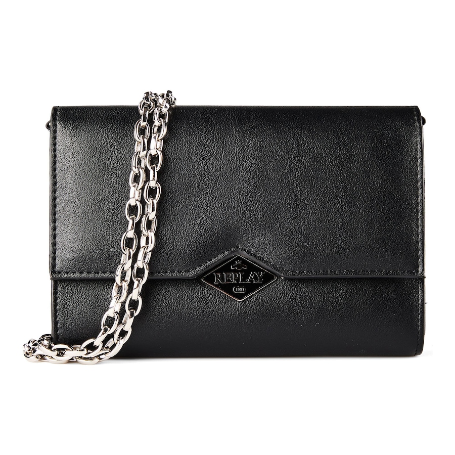 Replay Clutch black Schwarz Damen