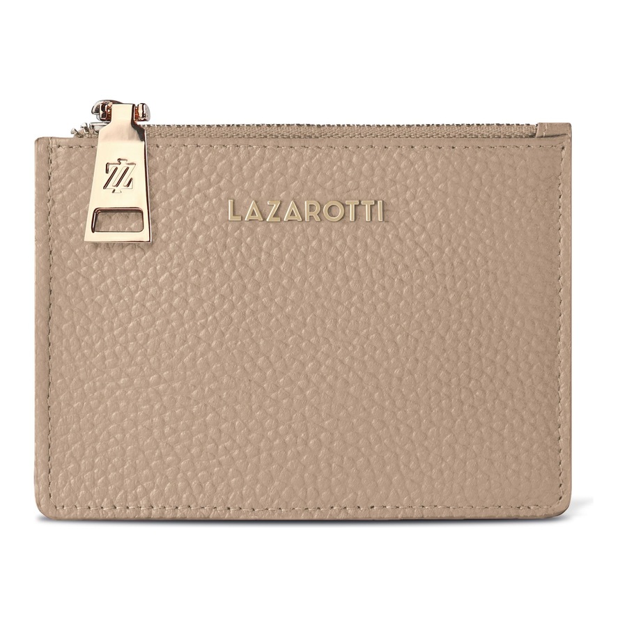 Lazarotti Bologna Leather Schlüsseletui sand Grau Damen