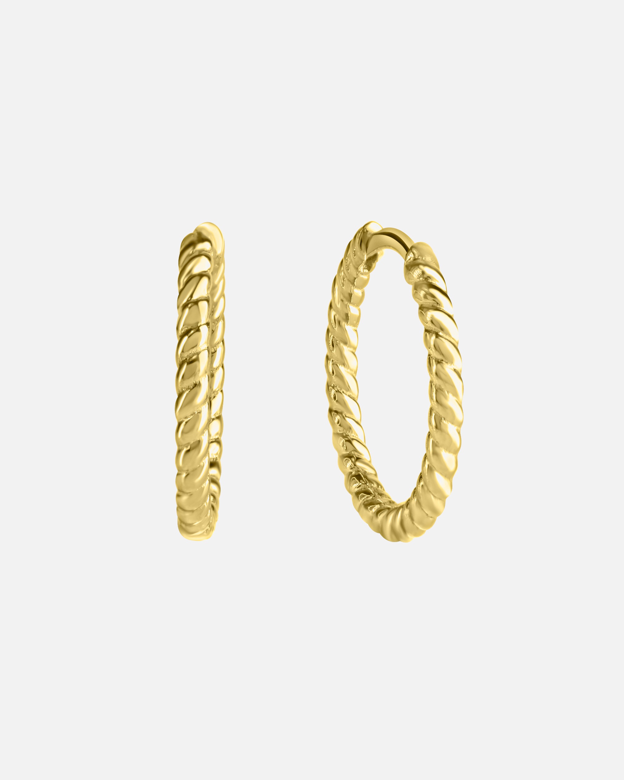 Creolen für Weiblich Celesta Ohrringe 925/- Sterling Silber ohne gelb vergoldet