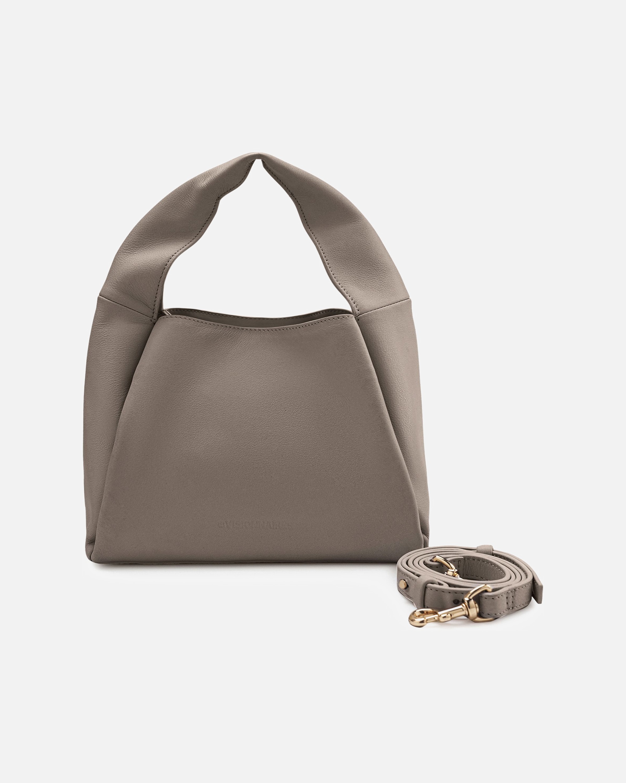 Clutch für Weiblich LES VISIONNAIRES Default Brand Line Coralie Schultertasche cappuccino beige