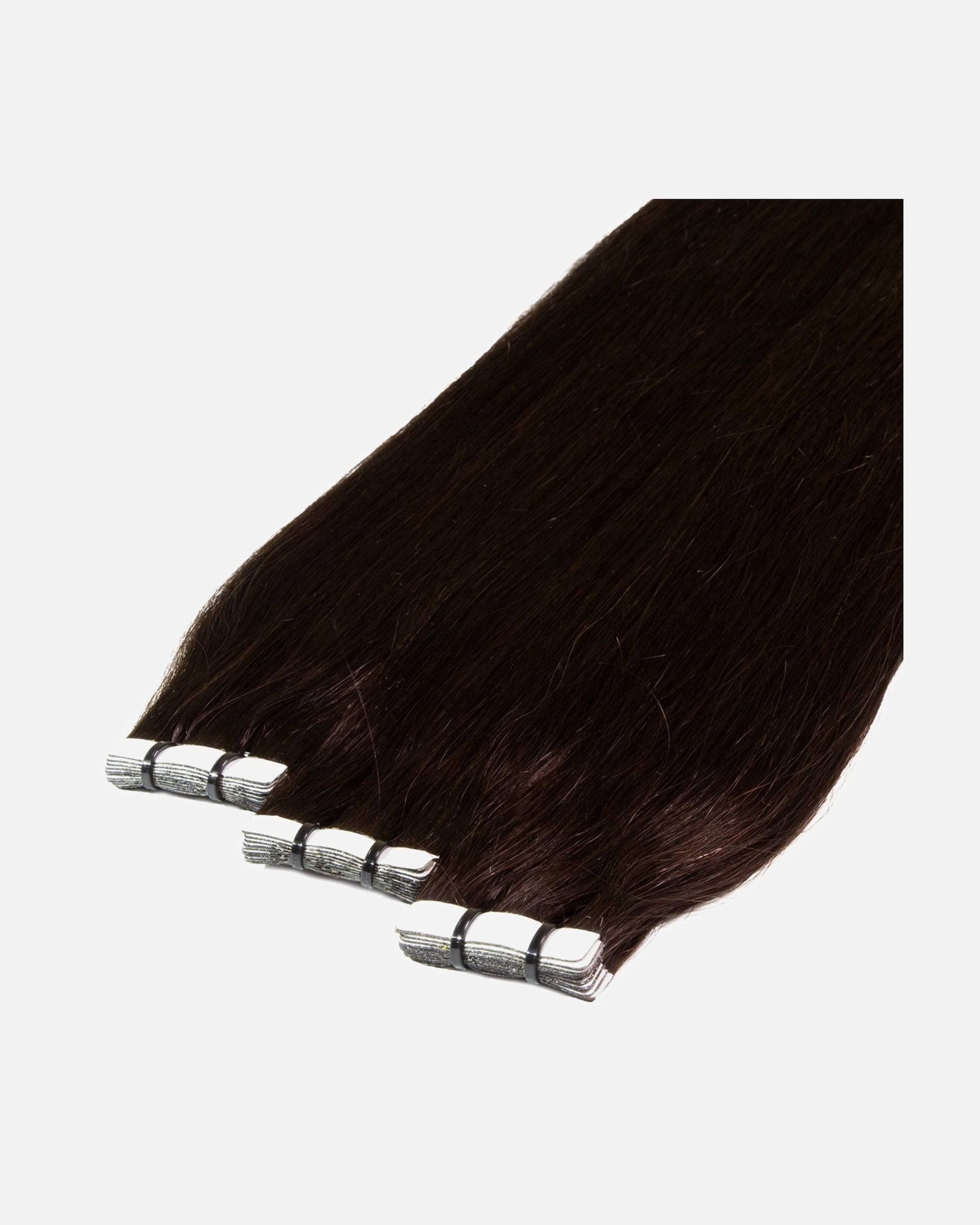 Extensions für Weiblich hair2heart Tape Extensions Premium Echthaar #5/0 mittelbraun 60cm