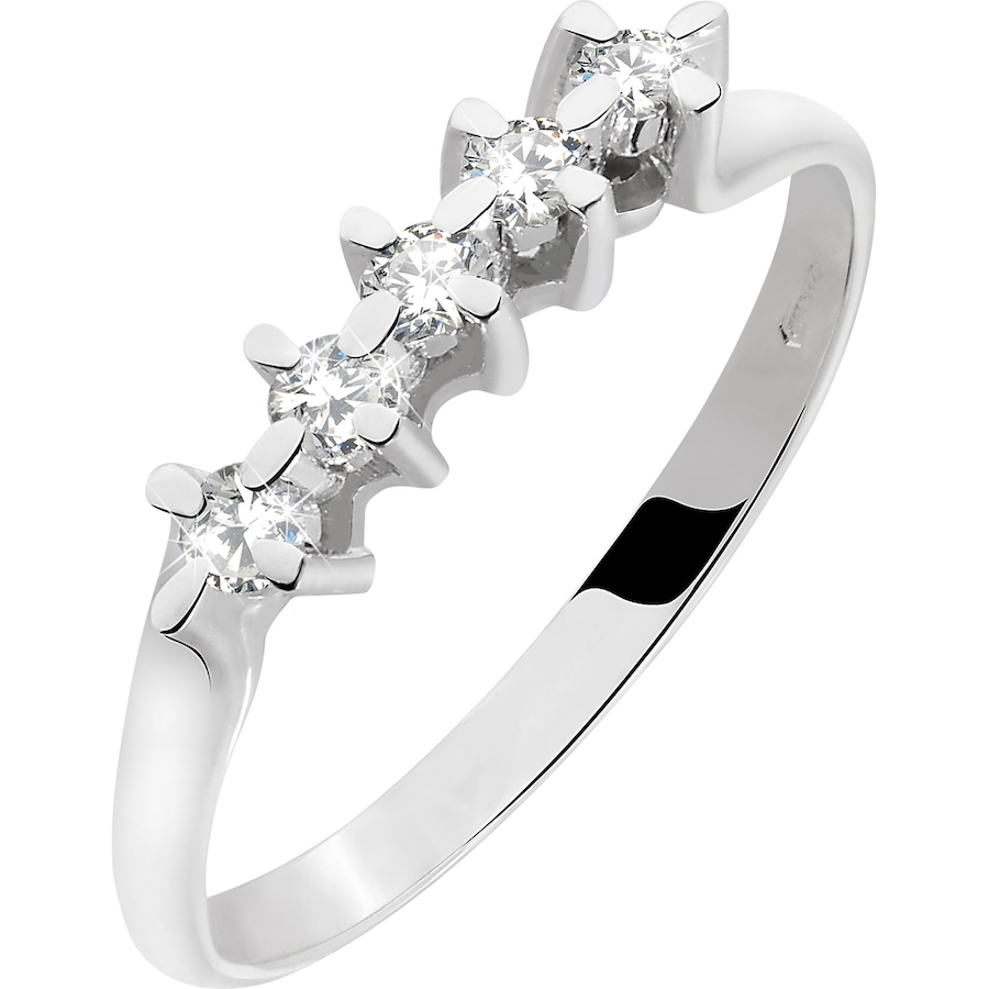 CHRIST Damenring 750er Weißgold 52 Damen