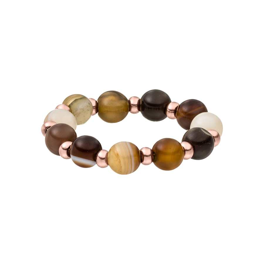 Purelei Mokupuni Ring 100% Edelstahl M/L Hellbraun Damen