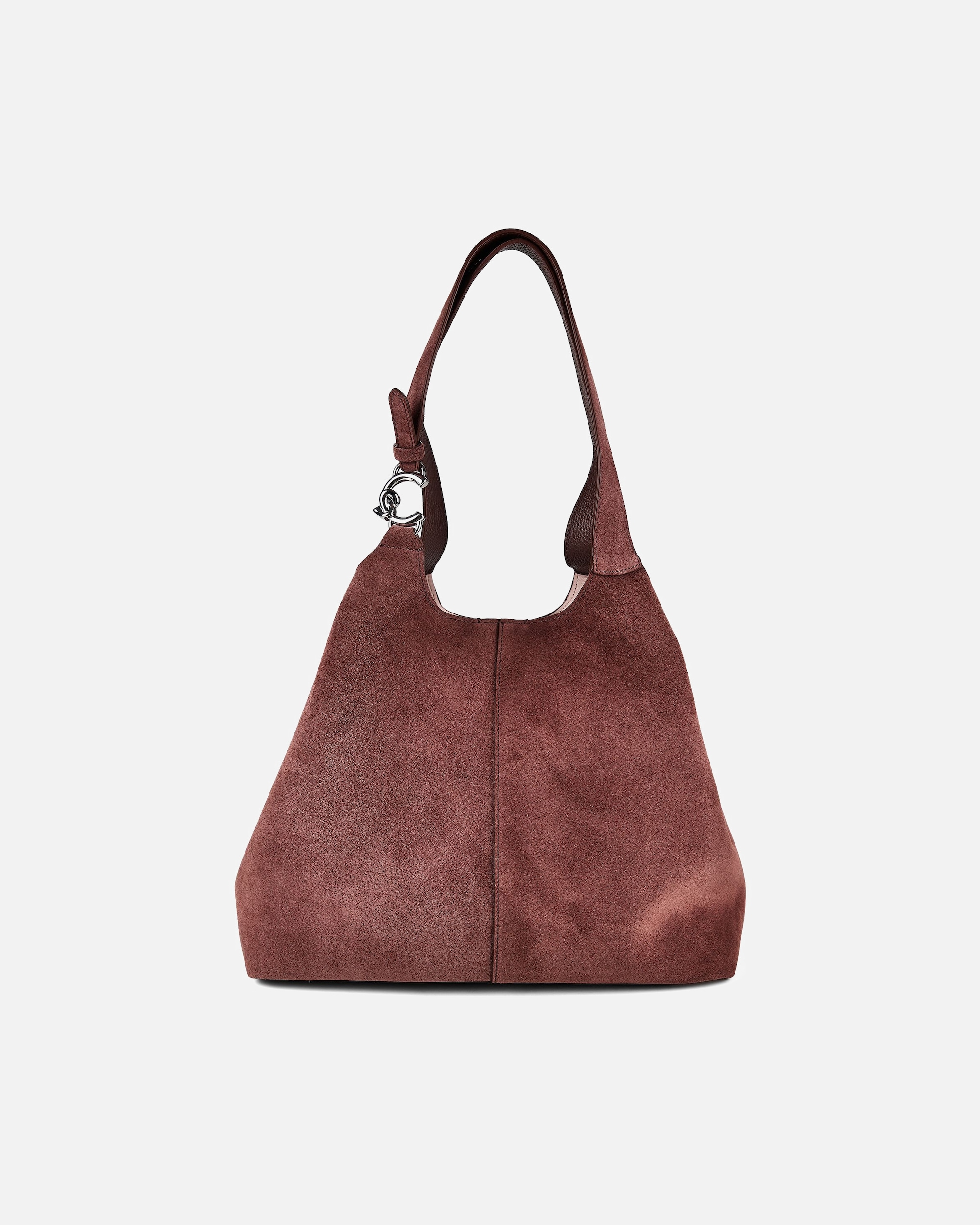 Handtasche für Weiblich Coccinelle Handtasche Coccinelle C-Easy Suede berry-berry