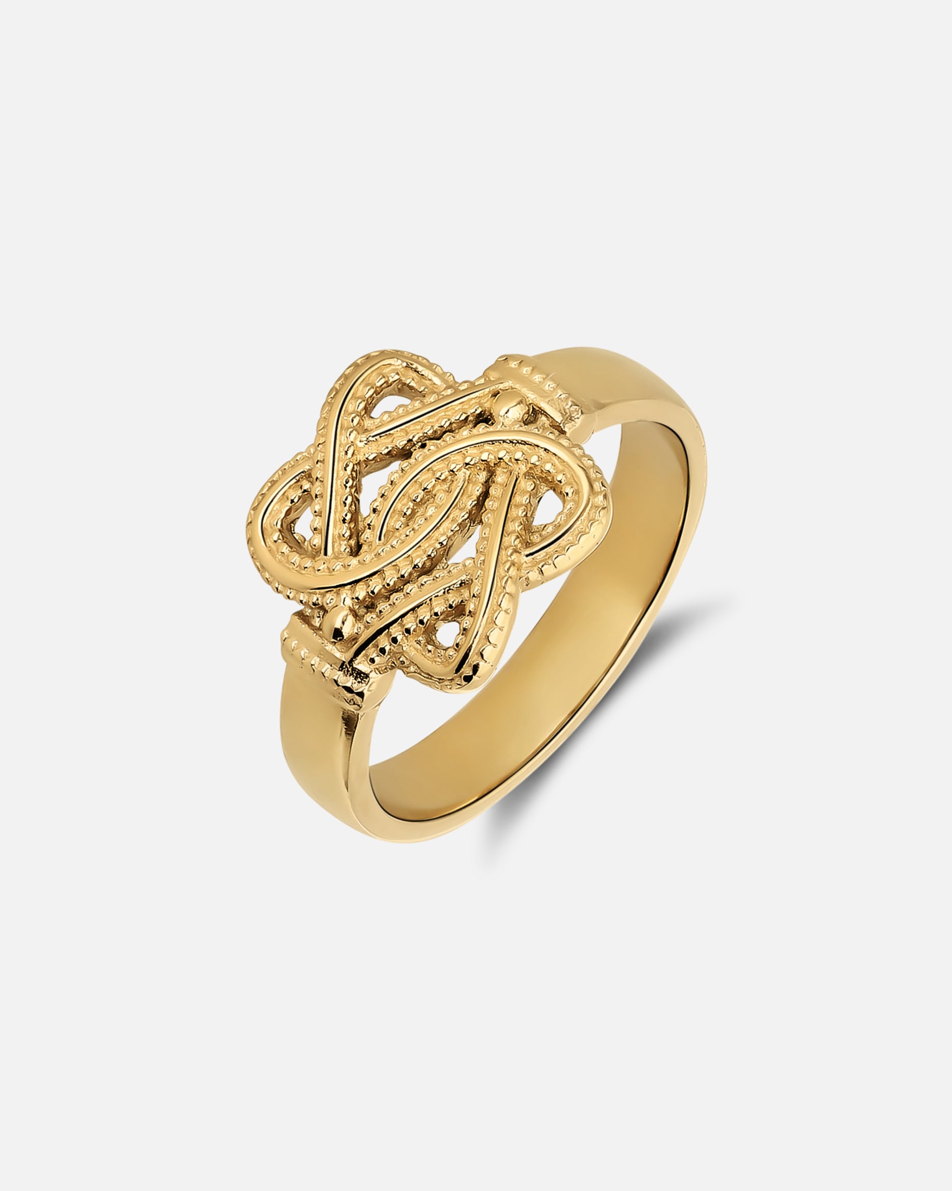 Ring für Unisex Lucardi Ring Stahl 50mm