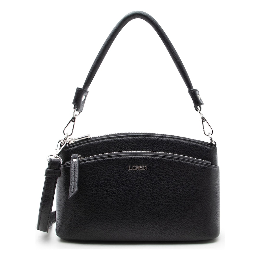 L.CREDI Sibona Schultertasche schwarz Schwarz Damen