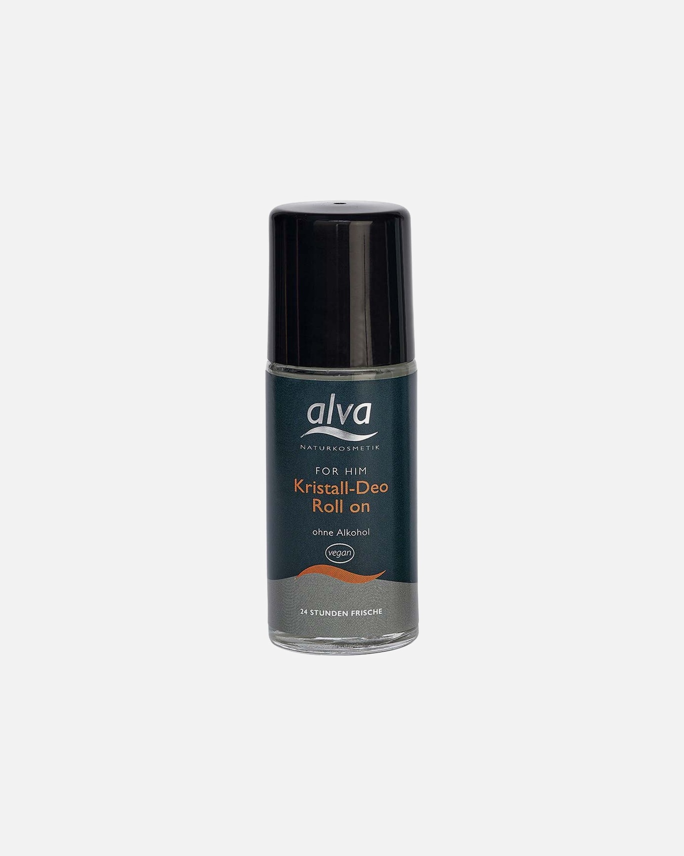Deodorant für Männlich Alva Naturkosmetik FOR HIM - Kristall-Deo Roll on 50 ml