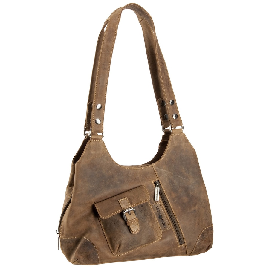 Greenburry Handtasche Vintage Revival Vol. 1 Bag Sattelbraun Braun Damen