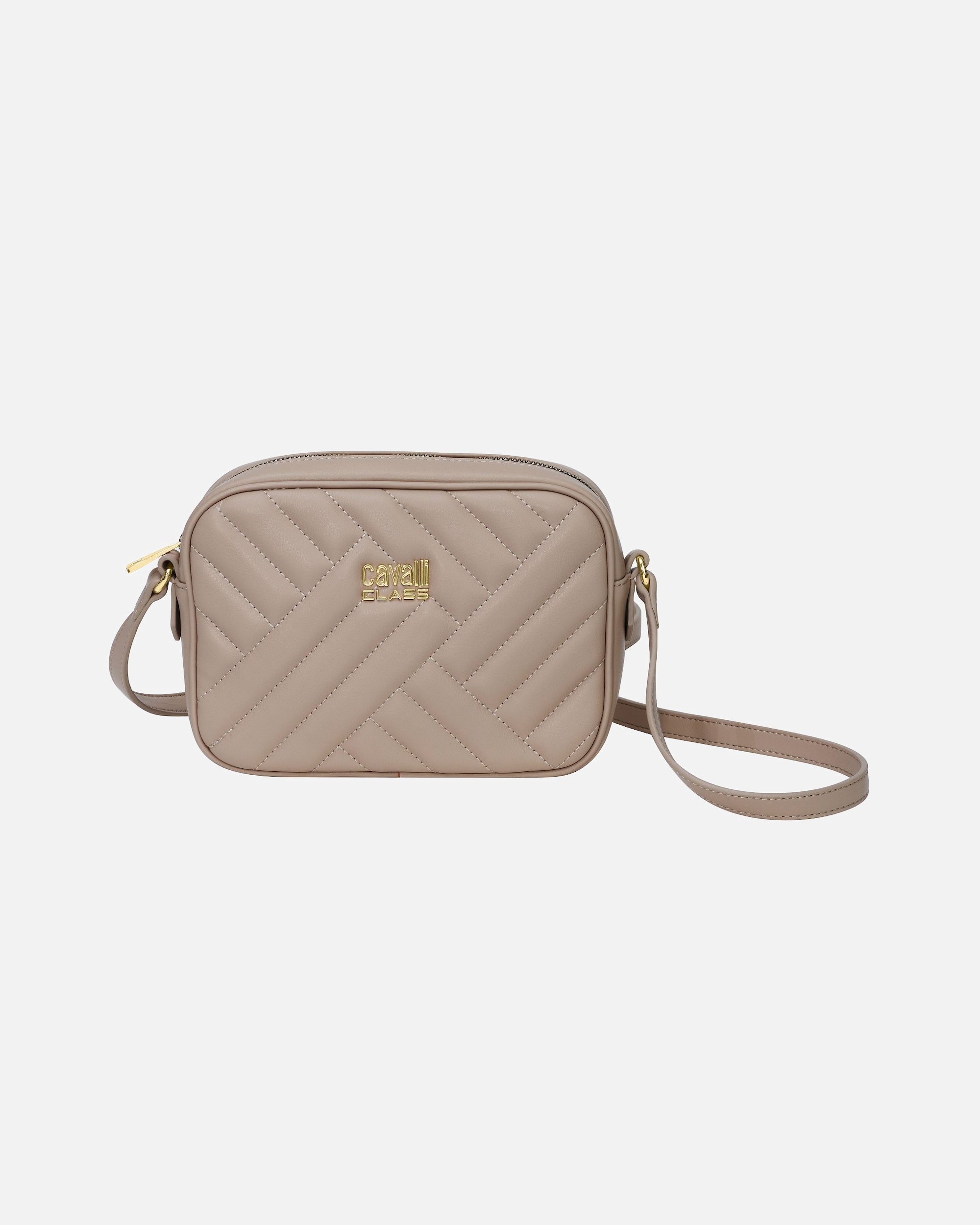Clutch für Weiblich Cavalli Class Default Brand Line Marzia Umhängetasche almond