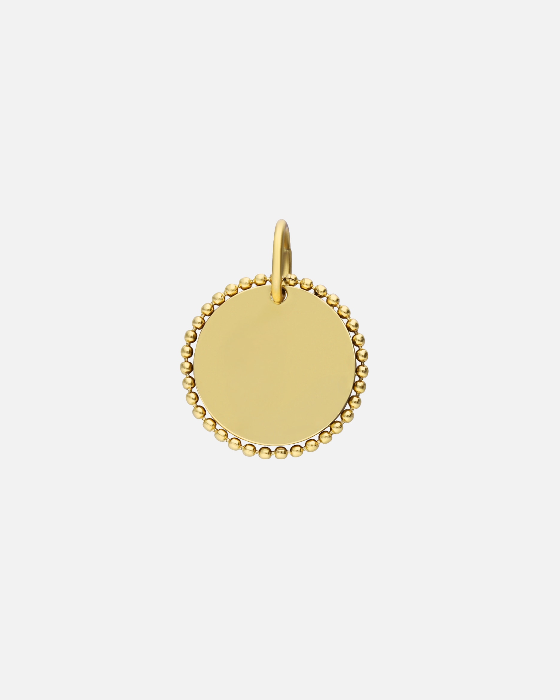 Anhänger für Weiblich Lucardi Anhänger Stahl - Gelbgold legiert Gold