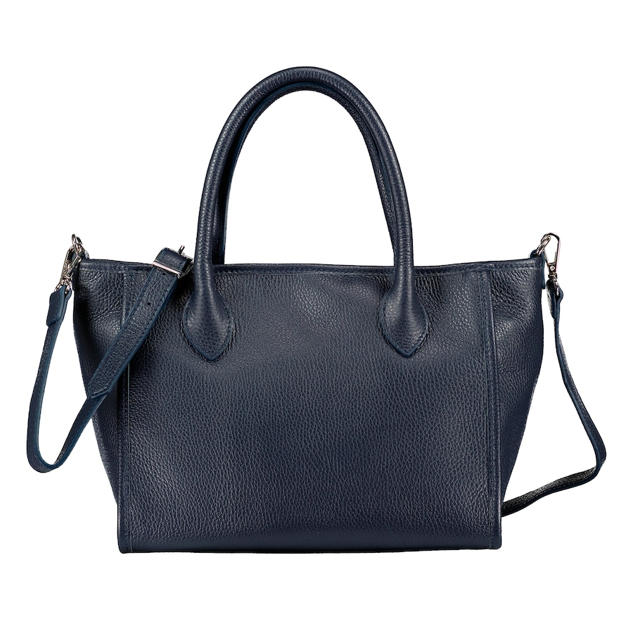 Hausfelder Manufaktur Handtasche Dollaro Dunkelblau Damen