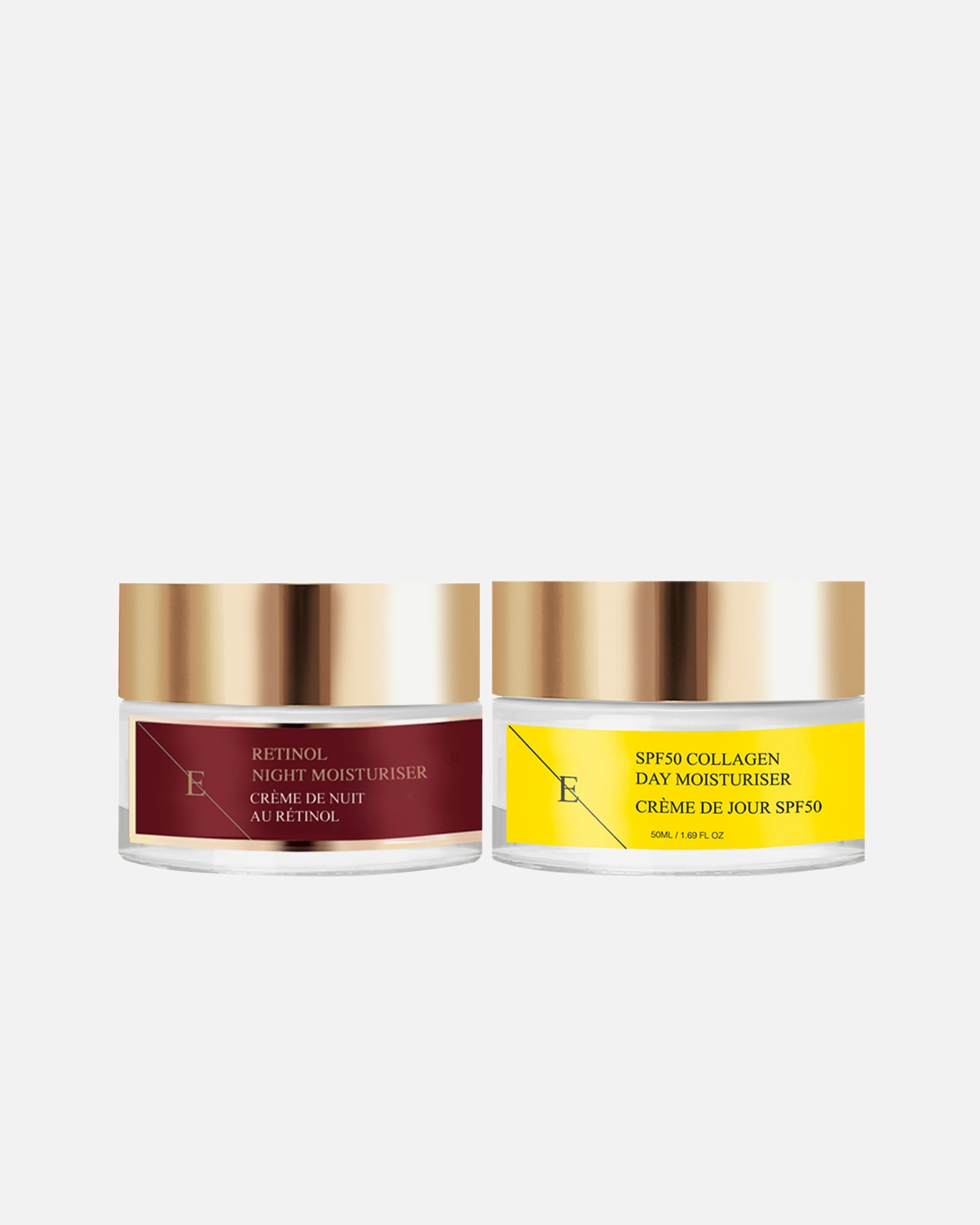 Gesichtspflegeset für Weiblich ErthSkin London Retinol + SPF50 Nacht- und Tagesset 1 Stück
