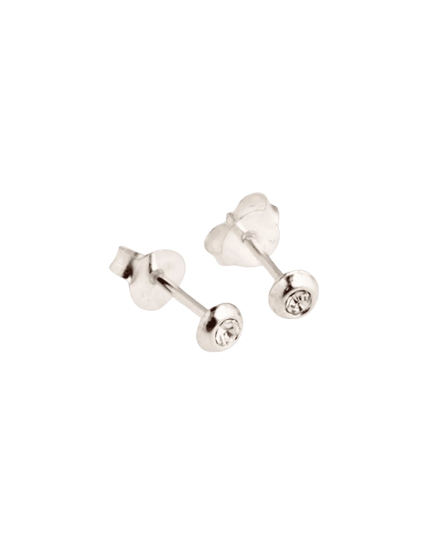 Lucardi Ohrringe 925 Silber - 2.0mm Damen