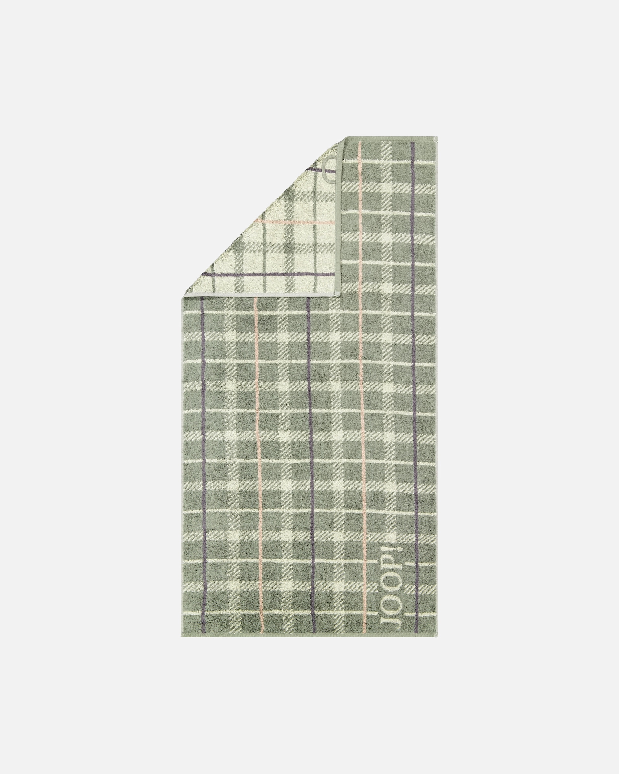 Handtuch für Unisex JOOP! JOOP! Handtücher Contour Checked 1715 Oliv - 47 Handtuch 50x100 cm
